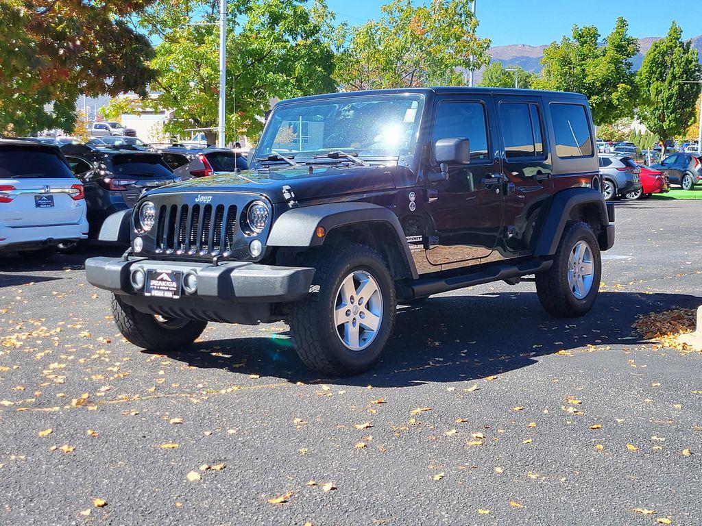 used 2014 Jeep Wrangler Unlimited car, priced at $13,598