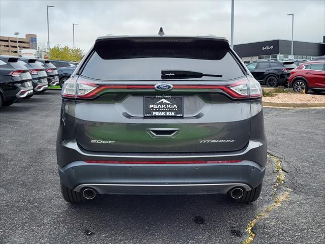 used 2017 Ford Edge car, priced at $17,797