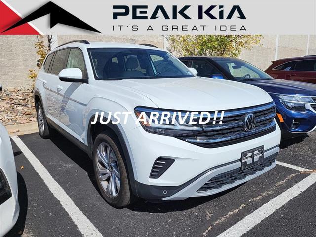 used 2021 Volkswagen Atlas car, priced at $25,397