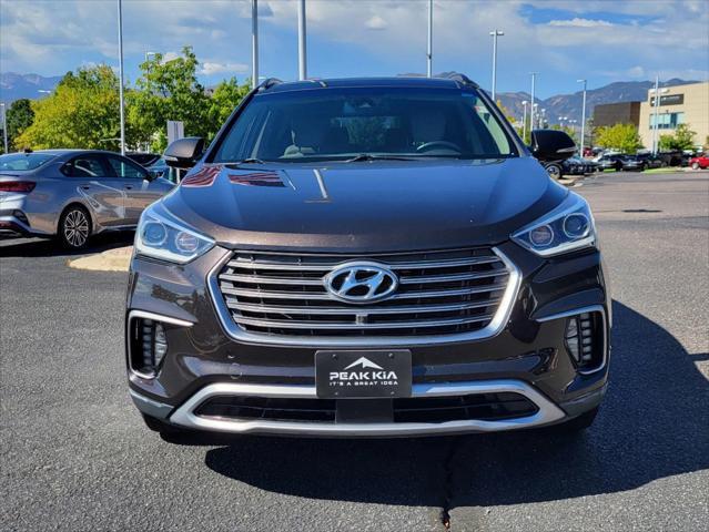 used 2018 Hyundai Santa Fe car, priced at $18,797