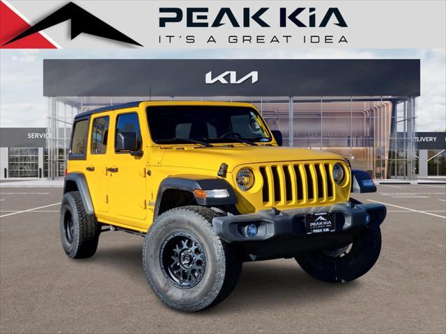 used 2021 Jeep Wrangler Unlimited car, priced at $28,797