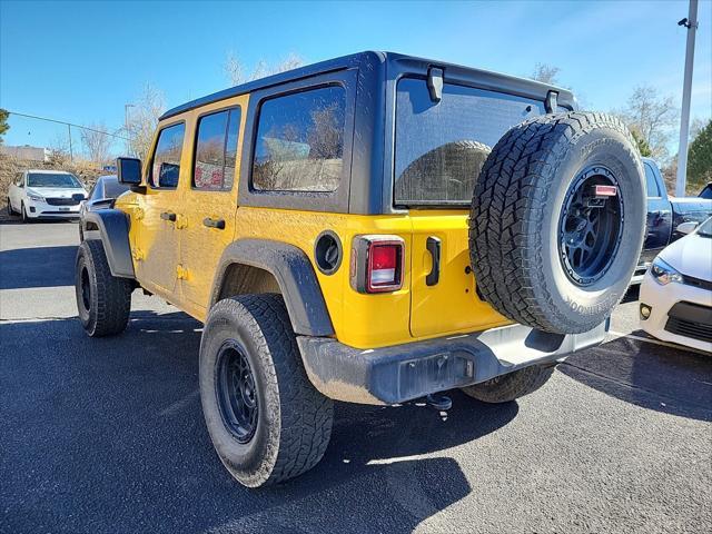 used 2021 Jeep Wrangler Unlimited car, priced at $29,397