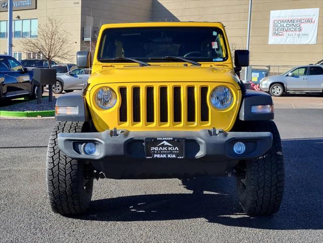 used 2021 Jeep Wrangler Unlimited car, priced at $28,797