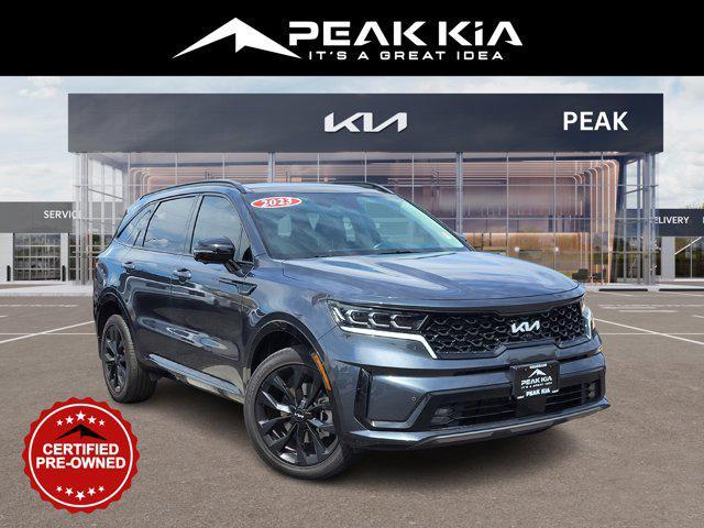 used 2023 Kia Sorento car, priced at $34,097