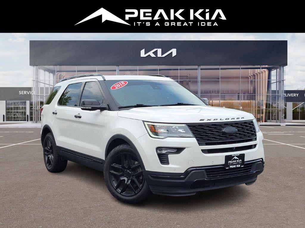 used 2018 Ford Explorer car, priced at $19,597
