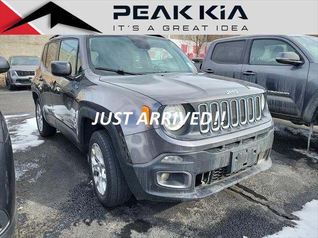 used 2018 Jeep Renegade car, priced at $14,397