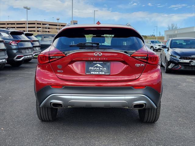 used 2018 INFINITI QX30 car, priced at $16,597
