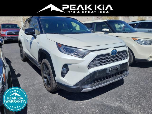 used 2020 Toyota RAV4 Hybrid car, priced at $27,797