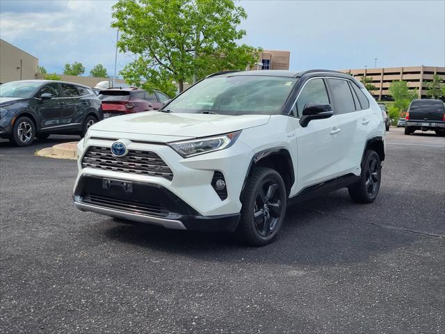 used 2020 Toyota RAV4 Hybrid car, priced at $28,097