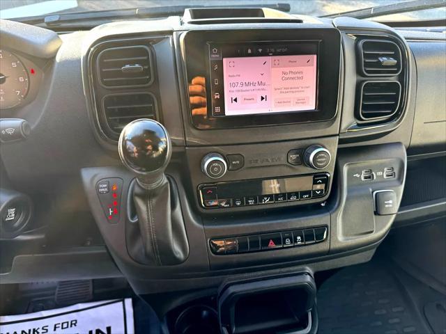used 2022 Ram ProMaster 2500 car, priced at $28,990