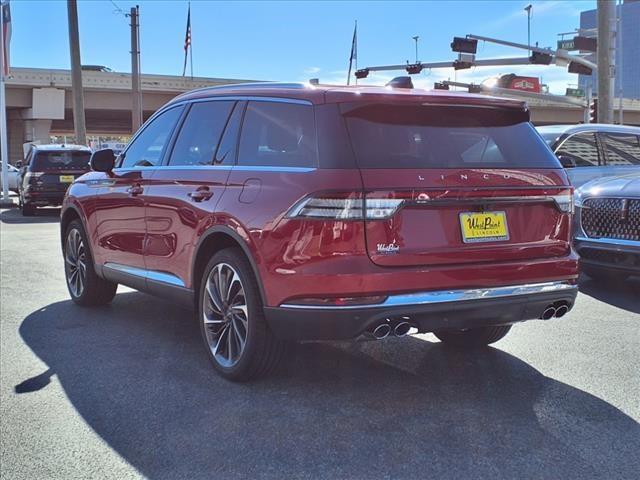 new 2025 Lincoln Aviator car, priced at $74,325