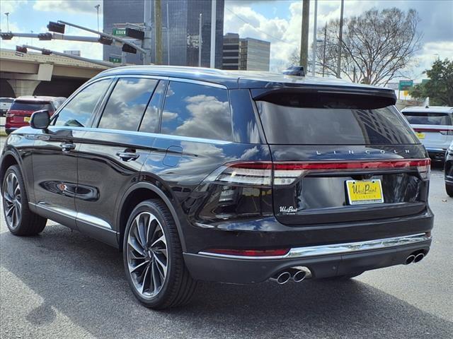 new 2025 Lincoln Aviator car, priced at $75,840