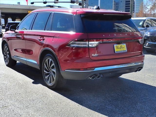 new 2025 Lincoln Aviator car, priced at $62,424