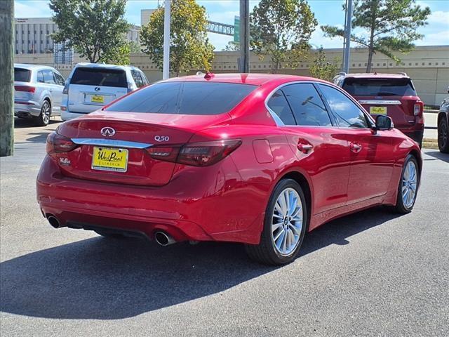 used 2021 INFINITI Q50 car, priced at $25,391