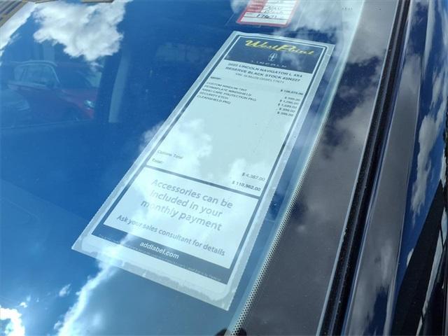 new 2025 Lincoln Navigator L car, priced at $102,312