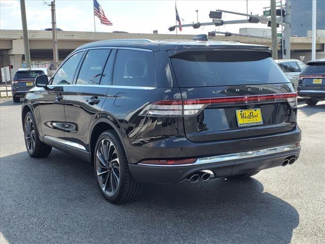 new 2025 Lincoln Aviator car, priced at $78,200