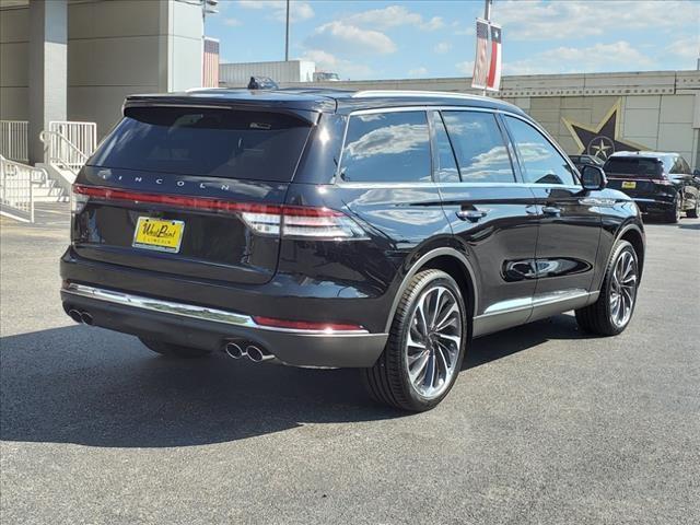 new 2025 Lincoln Aviator car, priced at $78,200