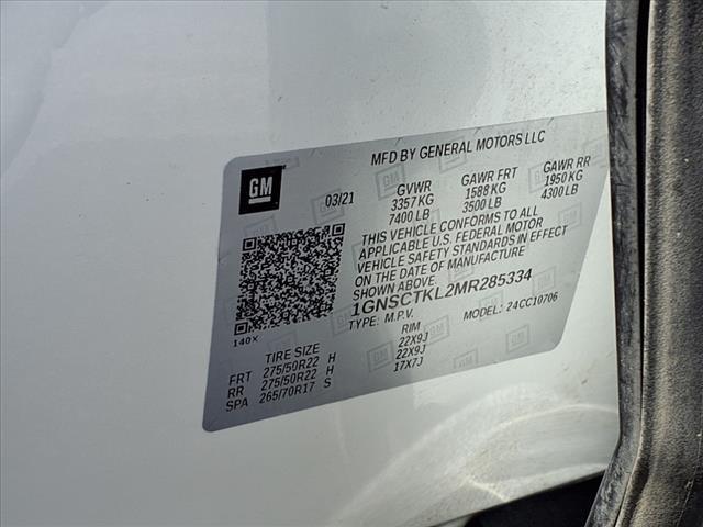 used 2021 Chevrolet Tahoe car, priced at $46,391