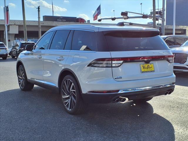 new 2025 Lincoln Aviator car, priced at $80,340