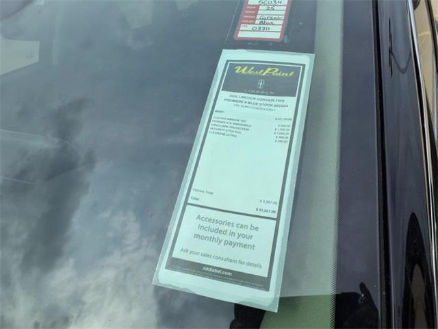 new 2025 Lincoln Corsair car, priced at $43,159