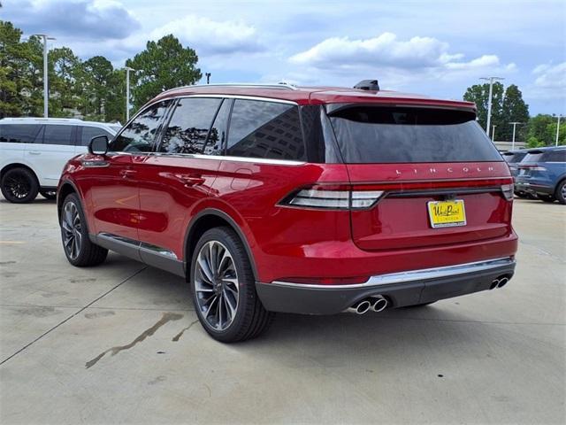 new 2025 Lincoln Aviator car, priced at $67,624