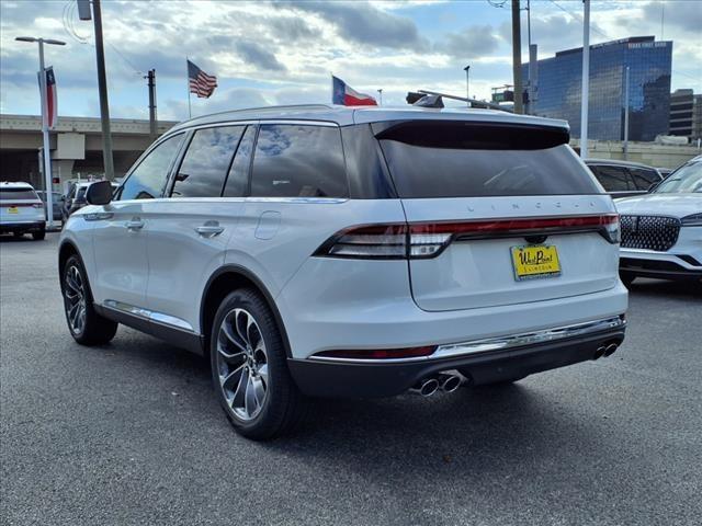 new 2025 Lincoln Aviator car, priced at $70,008