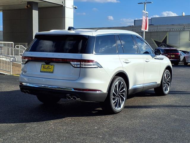 new 2025 Lincoln Aviator car, priced at $74,125