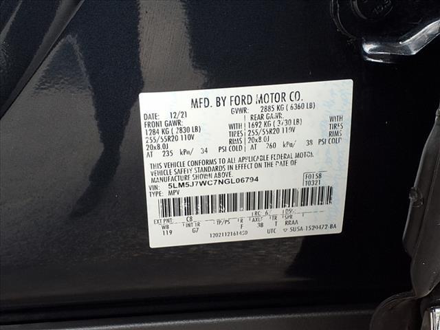 used 2022 Lincoln Aviator car, priced at $43,691