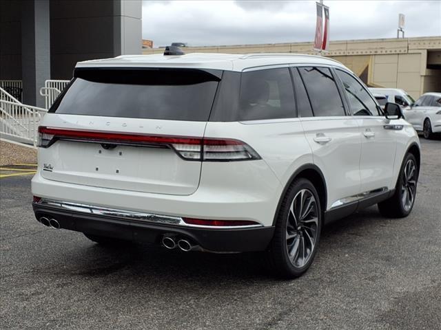new 2025 Lincoln Aviator car, priced at $70,000
