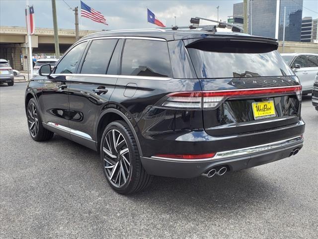 new 2025 Lincoln Aviator car, priced at $82,090