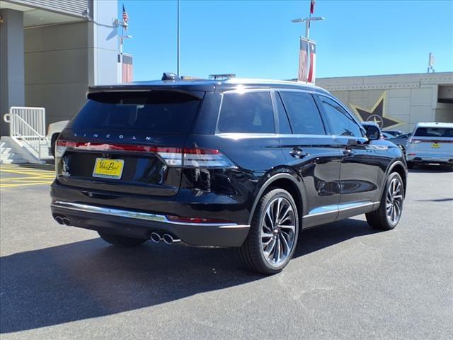 new 2025 Lincoln Aviator car, priced at $78,475