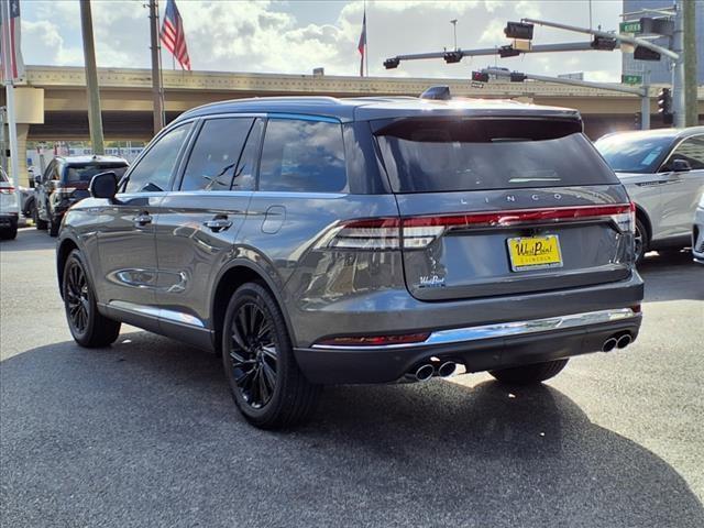 new 2025 Lincoln Aviator car, priced at $58,920