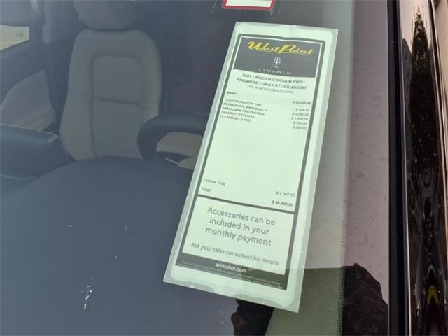 new 2025 Lincoln Corsair car, priced at $39,171