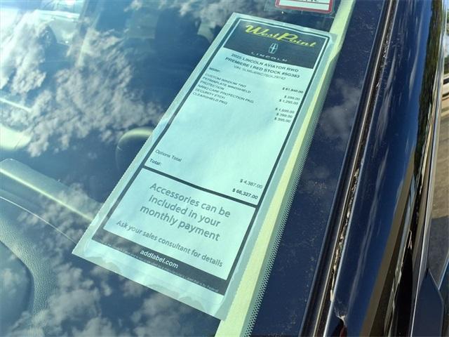 new 2025 Lincoln Aviator car, priced at $59,462