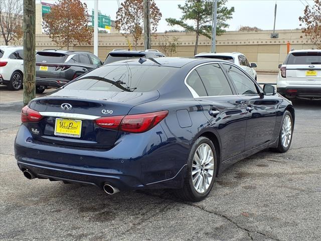 used 2021 INFINITI Q50 car, priced at $25,691