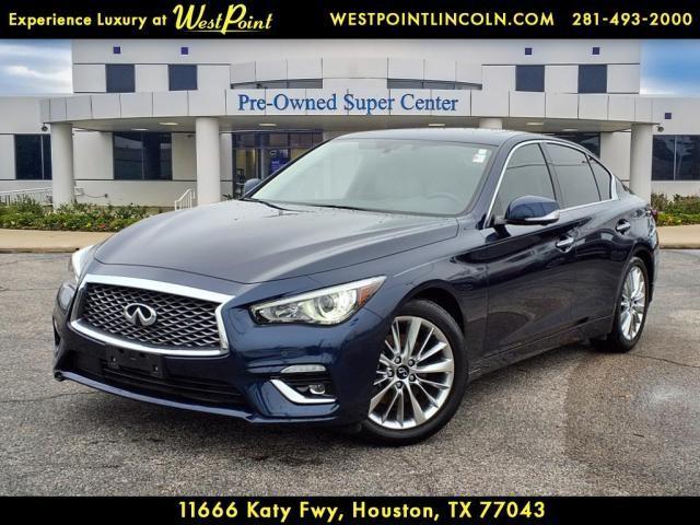 used 2021 INFINITI Q50 car, priced at $25,691