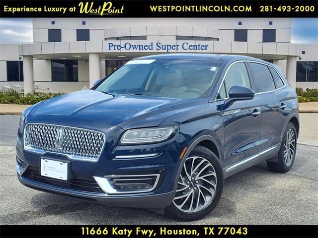 used 2020 Lincoln Nautilus car, priced at $25,991