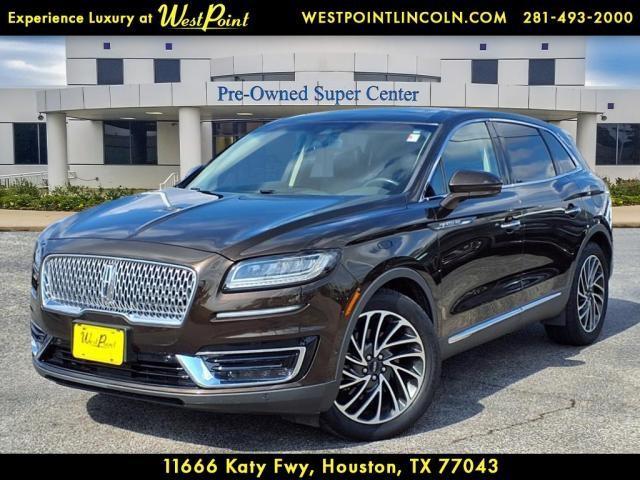 used 2019 Lincoln Nautilus car, priced at $24,691