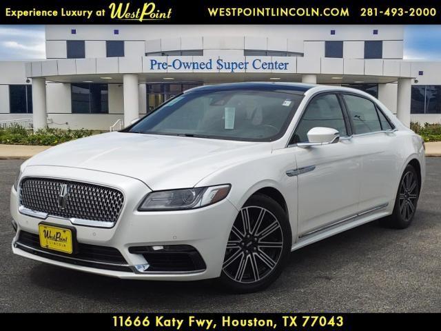 used 2018 Lincoln Continental car, priced at $19,691
