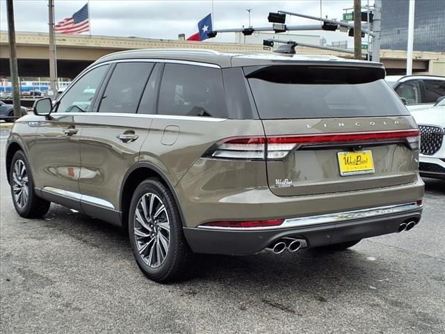 new 2025 Lincoln Aviator car, priced at $59,596