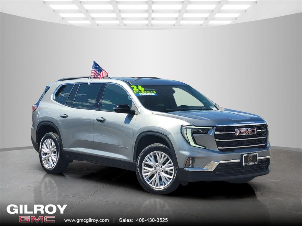 new 2026 GMC Acadia car, priced at $45,076