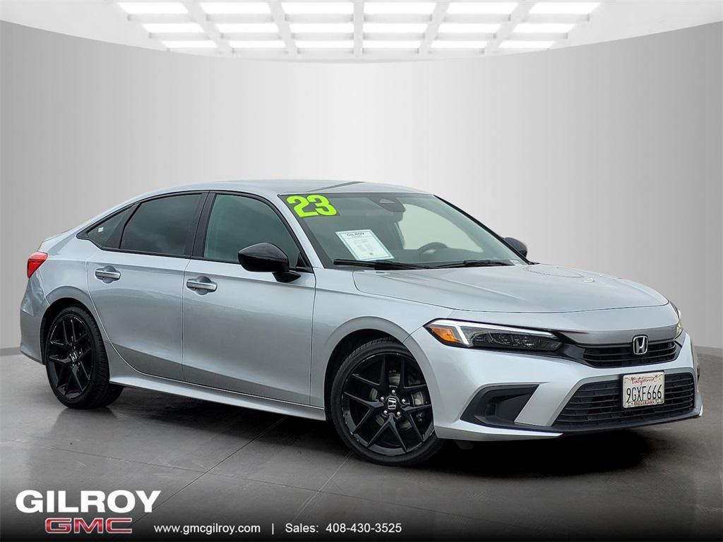 used 2023 Honda Civic car, priced at $22,999