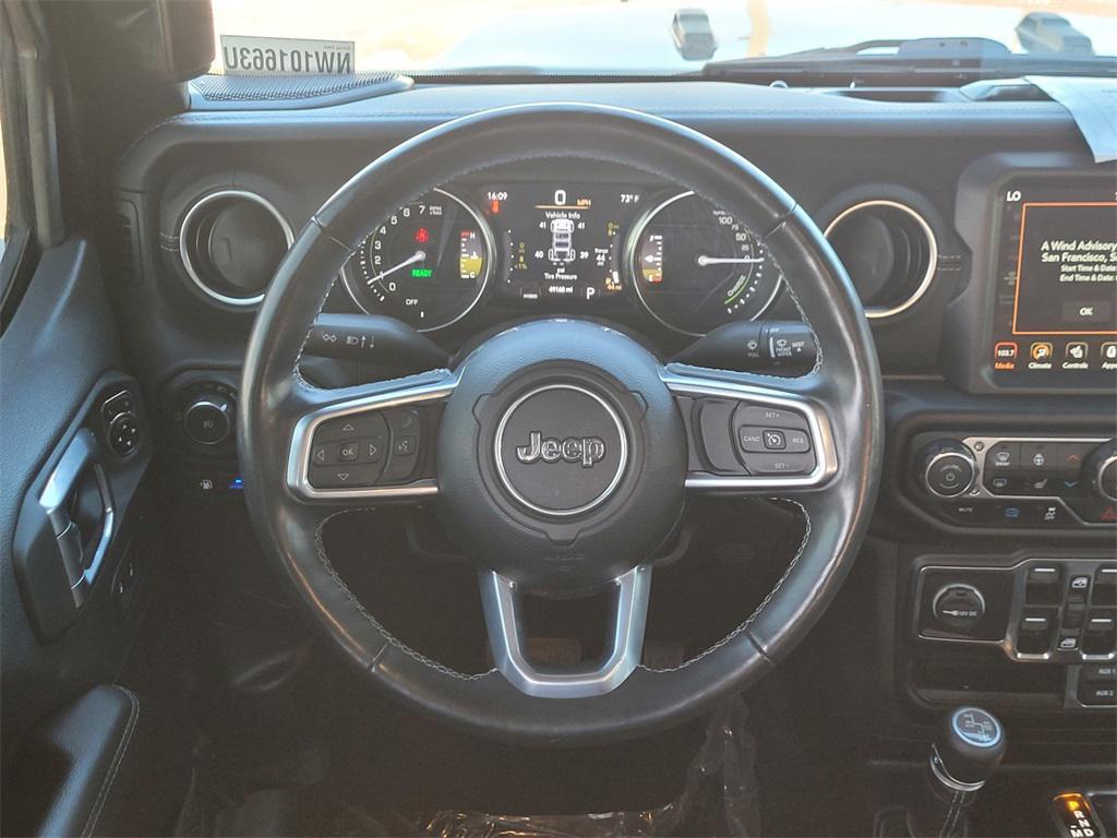 used 2022 Jeep Wrangler Unlimited 4xe car, priced at $27,787