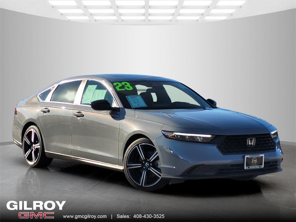 used 2023 Honda Accord Hybrid car, priced at $26,995