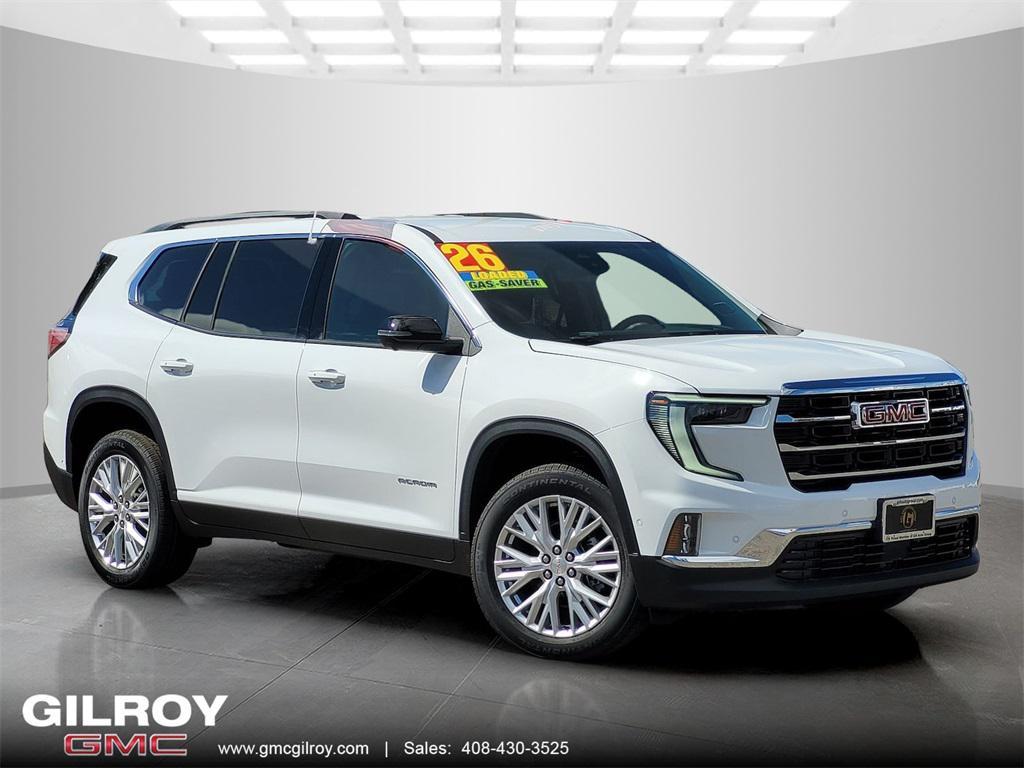 new 2026 GMC Acadia car, priced at $51,250