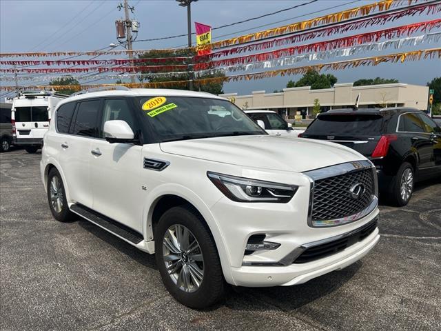 used 2019 INFINITI QX80 car, priced at $17,987