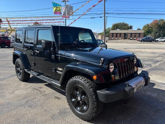 used 2013 Jeep Wrangler Unlimited car, priced at $18,987
