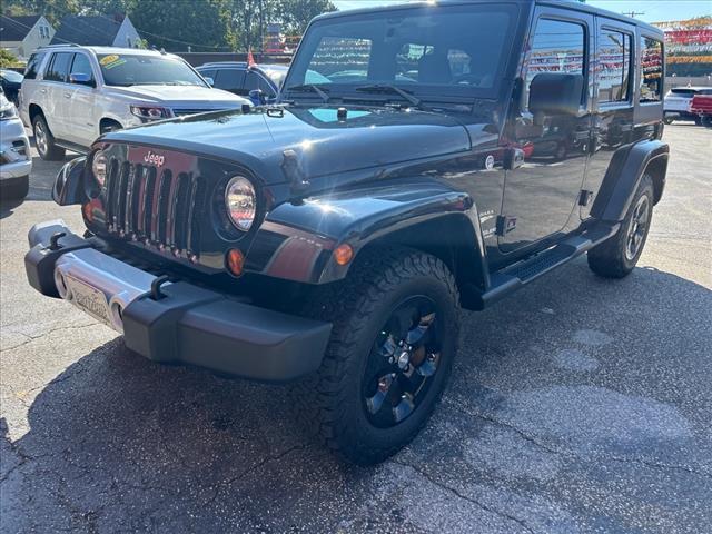 used 2013 Jeep Wrangler Unlimited car, priced at $18,987