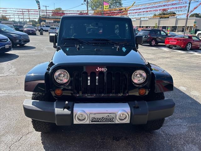 used 2013 Jeep Wrangler Unlimited car, priced at $18,987
