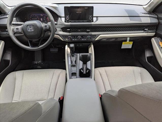 new 2025 Honda Accord car, priced at $30,894